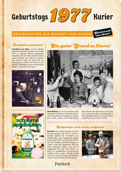 Cover von 1977 – Geburtstagskurier