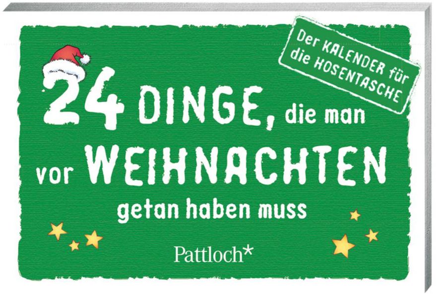 Cover von 24 Dinge, die man vor Weihnachten getan haben muss