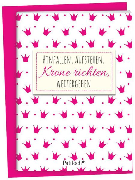 Cover von Hinfallen, aufstehen, Krone richten, weitergehen
