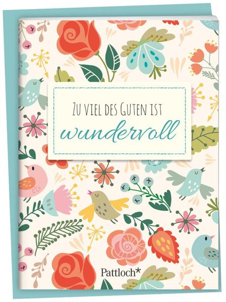 Cover von Zu viel des Guten ist wundervoll