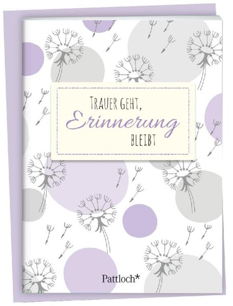 Cover von Trauer geht, Erinnerung bleibt