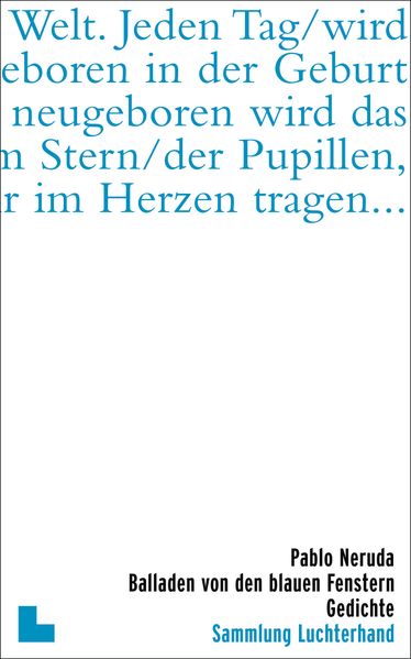 Cover von Balladen von den blauen Fenstern