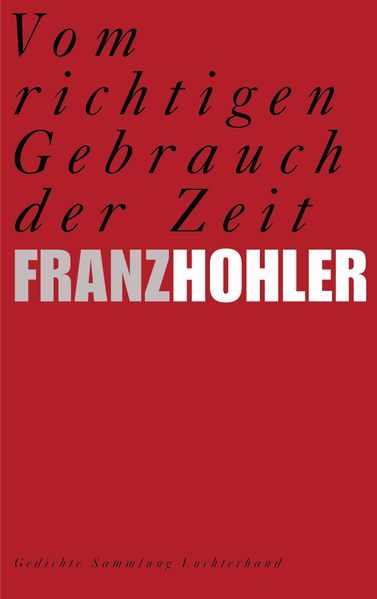 Cover von Vom richtigen Gebrauch der Zeit
