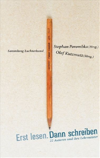 Cover von Erst lesen. Dann schreiben