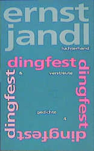 Cover von dingfest, verstreute gedichte 4