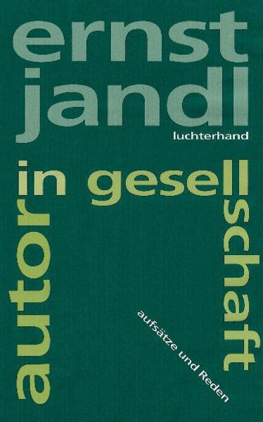 Cover von Autor in Gesellschaft
