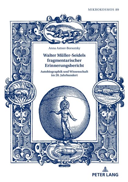 Cover von Walter Müller-Seidels fragmentarischer Erinnerungsbericht