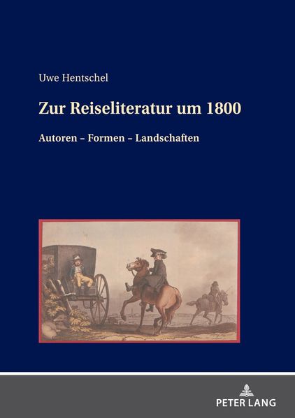 Cover von Zur Reiseliteratur um 1800