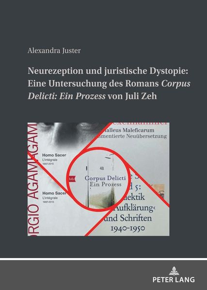 Cover von Neurezeption und juristische Dystopie: eine Untersuchung des Romans Corpus Delicti: ein Prozess von Juli Zeh