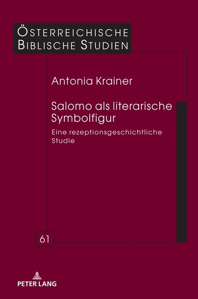 Cover von Salomo als literarische Symbolfigur