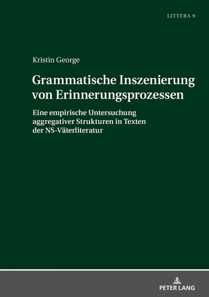 Cover von Grammatische Inszenierung von Erinnerungsprozessen