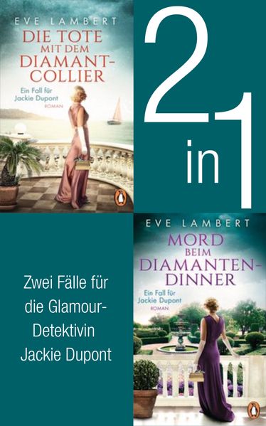 Cover von Die Jackie Dupont Reihe Band 1 und 2: Die Tote mit dem Diamantcollier/ Mord beim Diamantendinner (2in1-Bundle)