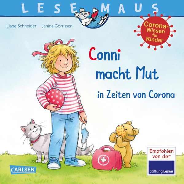 Cover von LESEMAUS 186: Conni macht Mut in Zeiten von Corona