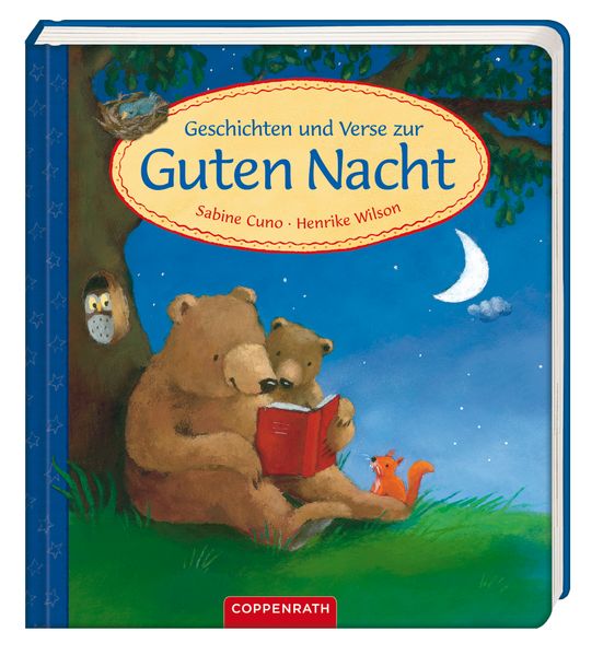 Cover von Coppenraths Kinderzimmer-Bibliothek: Geschichten und Verse zur Guten Nacht