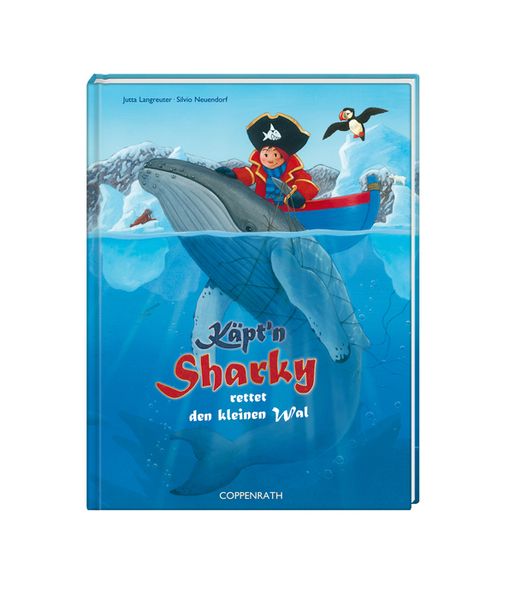 Cover von Käpt’n Sharky rettet den kleinen Wal