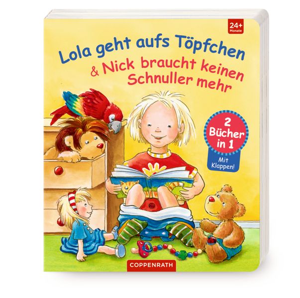 Cover von Lola geht aufs Töpfchen & Nick braucht keinen Schnuller mehr