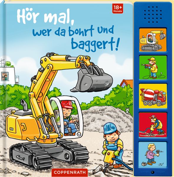 Cover von Hör mal, wer da bohrt und baggert!
