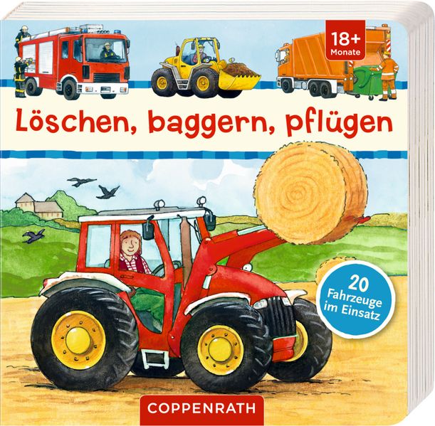 Cover von Löschen, baggern, pflügen
