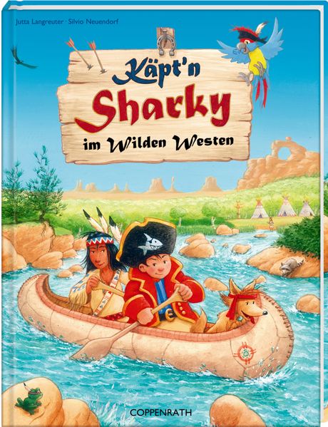 Cover von Käpt’n Sharky im Wilden Westen