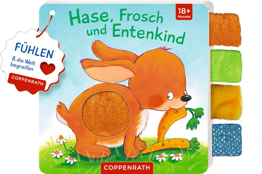 Cover von Mein Fühl-Laschenbuch: Hase, Frosch und Entenkind