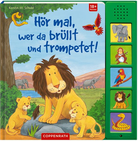Cover von Hör mal, wer da brüllt und trompetet!