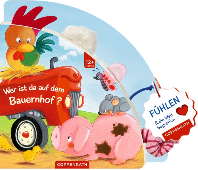 Cover von Mein erstes Fühl-Registerbuch: Wer ist da auf dem Bauernhof?