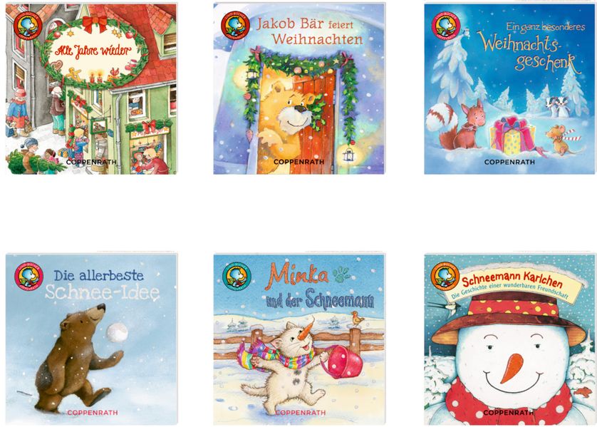 Cover von Linos kleine Weihnachtsgeschichten, Box Nr. 61