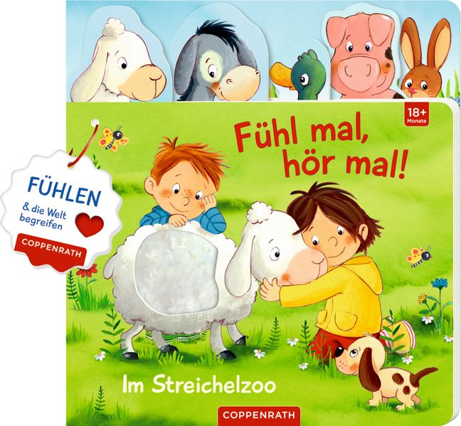 Cover von Fühl mal, hör mal! Im Streichelzoo