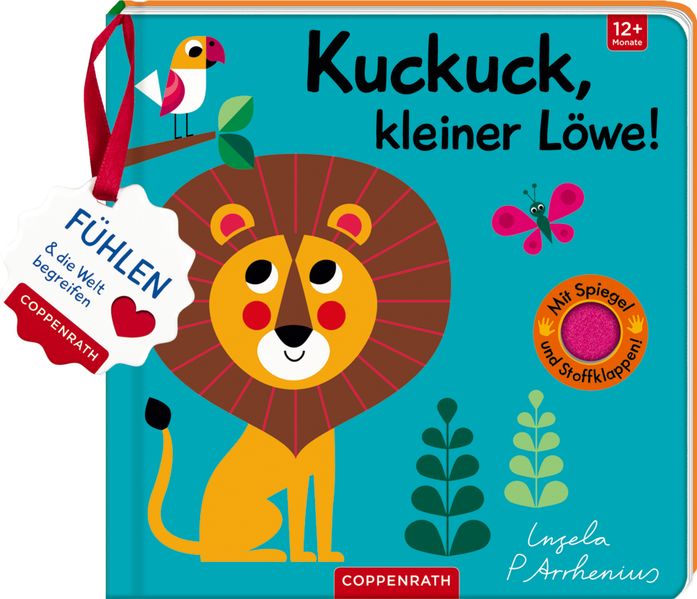 Cover von Mein Filz-Fühlbuch: Kuckuck, kleiner Löwe!