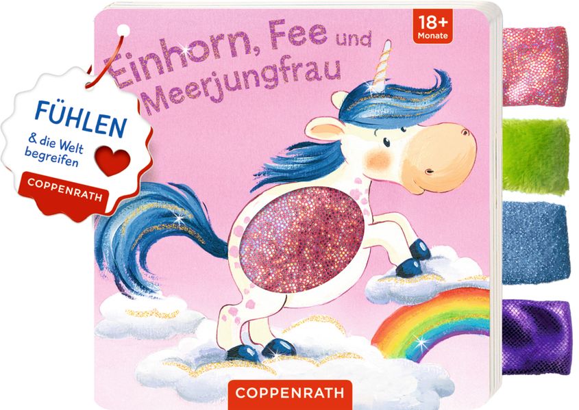 Cover von Mein Fühl-Laschenbuch: Einhorn, Fee und Meerjungfrau