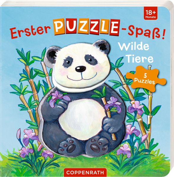 Cover von Erster Puzzle-Spaß! Wilde Tiere