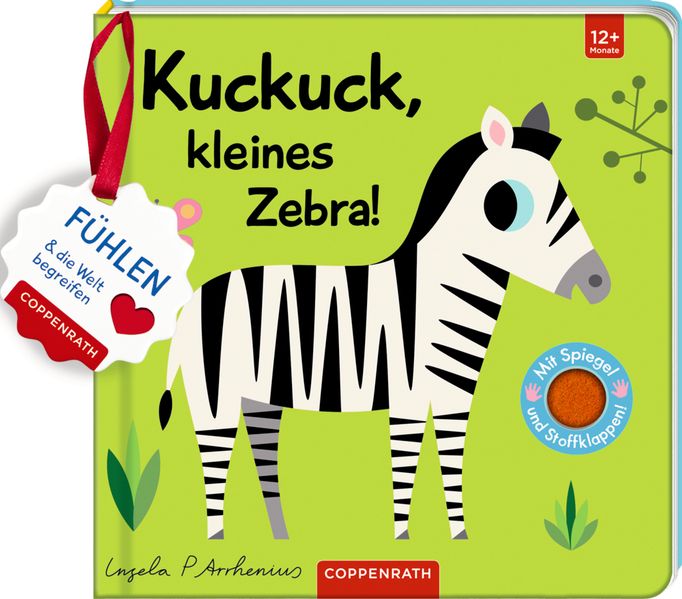 Cover von Mein Filz-Fühlbuch: Kuckuck, kleines Zebra!