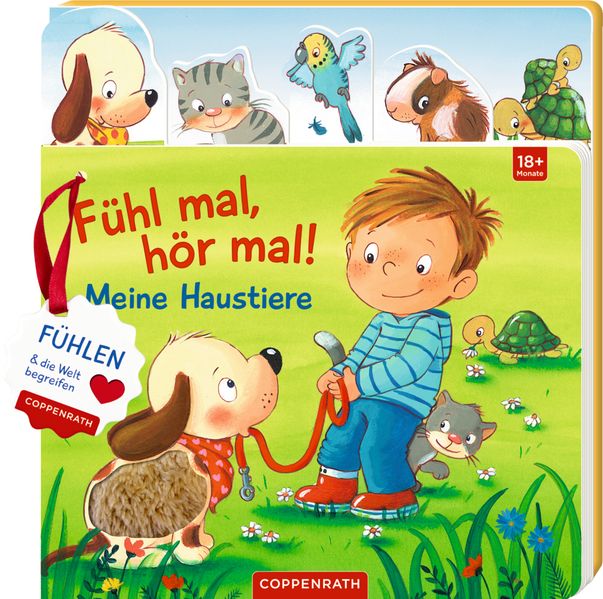 Cover von Fühl mal, hör mal! Meine Haustiere