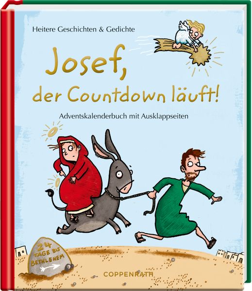 Cover von Adventskalenderbuch – Josef, der Countdown läuft