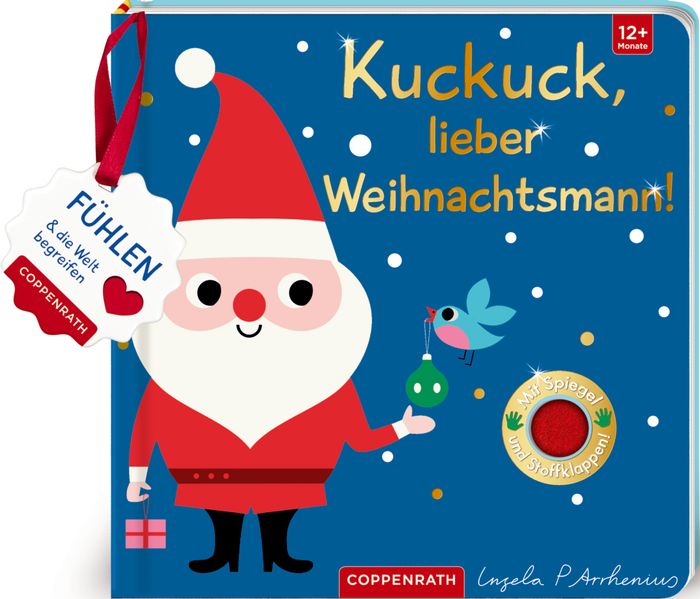 Cover von Mein Filz-Fühlbuch: Kuckuck, lieber Weihnachtsmann!