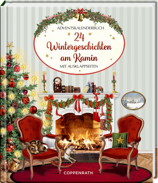 Cover von 24 Wintergeschichten am Kamin