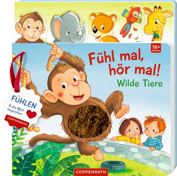 Cover von Fühl mal, hör mal! Wilde Tiere