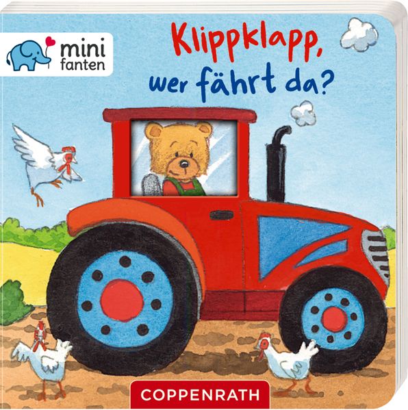 Cover von minifanten 28: Klippklapp, wer fährt da?