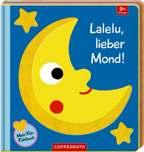 Cover von Mein Filz-Fühlbuch: Lalelu, lieber Mond!