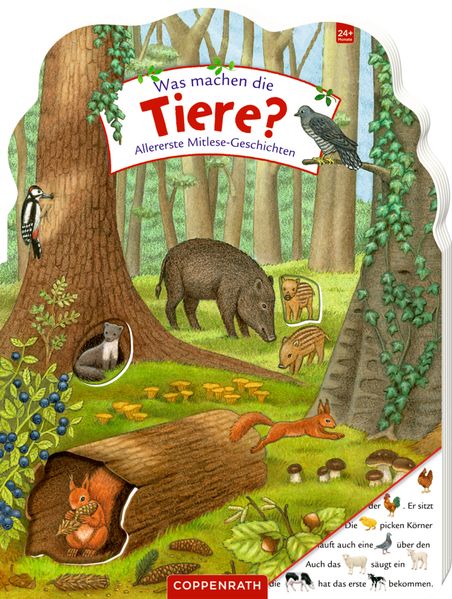 Cover von Was machen die Tiere?