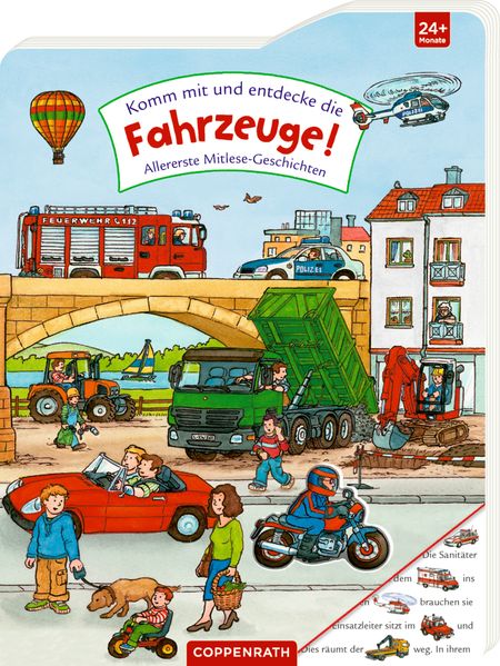 Cover von Komm mit und entdecke die Fahrzeuge!