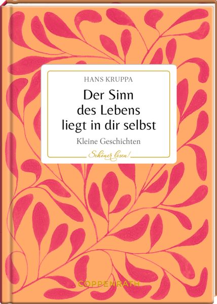 Cover von Der Sinn des Lebens liegt in dir selbst