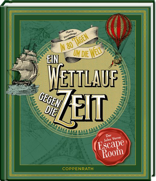 Cover von Ein Wettlauf gegen die Zeit. Der Jules-Verne-Escape-Room