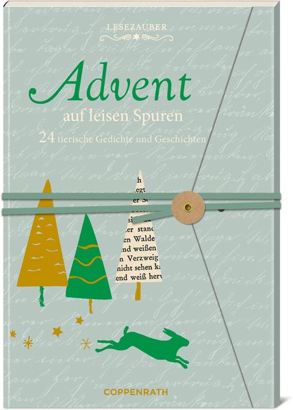 Cover von Brief-Adventskalenderbuch – Advent auf leisen Spuren