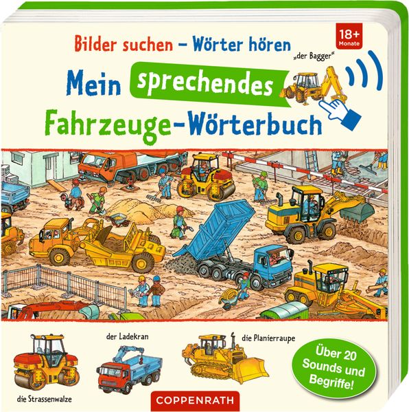 Cover von Bilder suchen – Wörter hören: Mein sprechendes Fahrzeuge-Wörterbuch