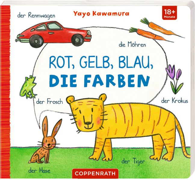 Cover von Rot, Gelb, Blau, die Farben