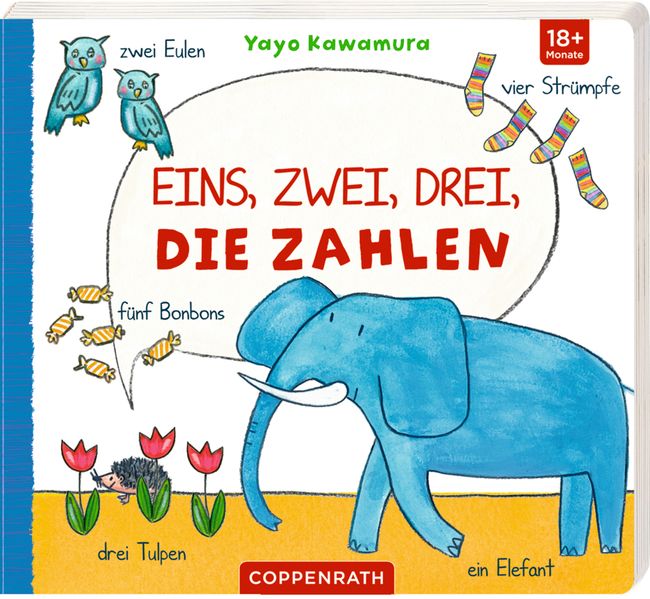 Cover von Eins, Zwei, Drei, die Zahlen