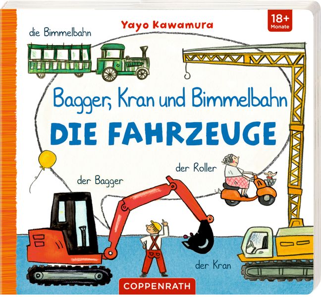 Cover von Bagger, Kran und Bimmelbahn