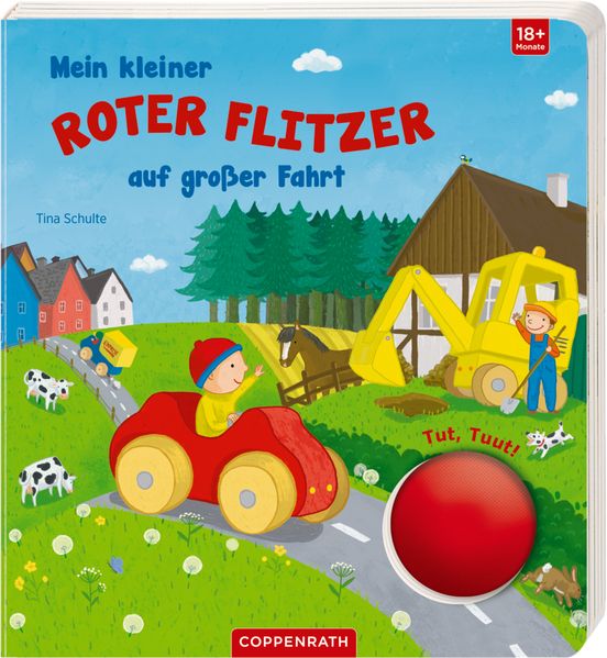 Cover von Mein kleiner roter Flitzer auf großer Fahrt