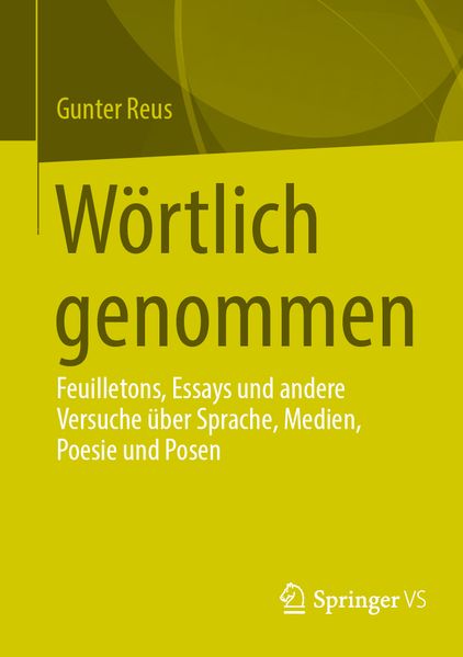 Cover von Wörtlich genommen